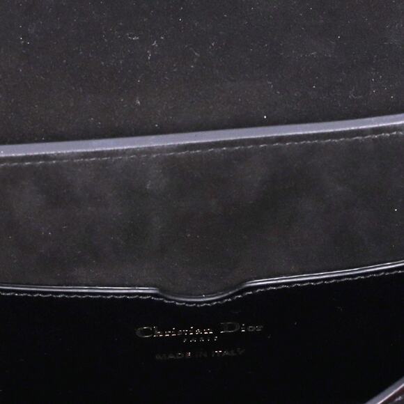 Christian Dior Bobby Medium Shoulder Bag M9319UMOL_M900 Black Box Leather - Picture 8 of 8